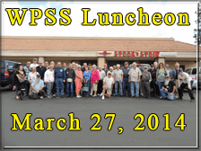 WPSS March 2014 Luncheon